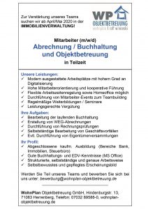 Stellenangebot